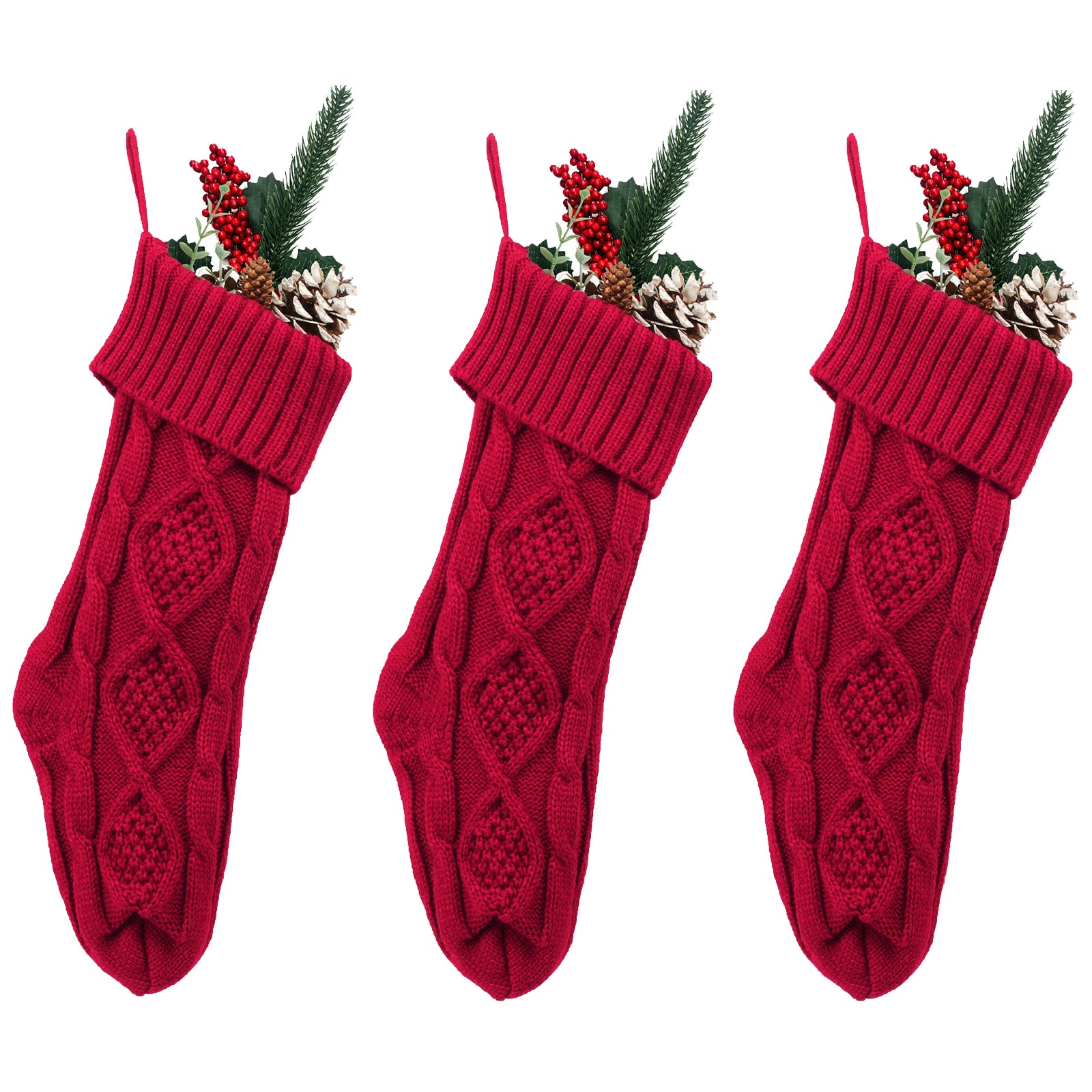 Embroidered Personalized Name Christmas Stockings