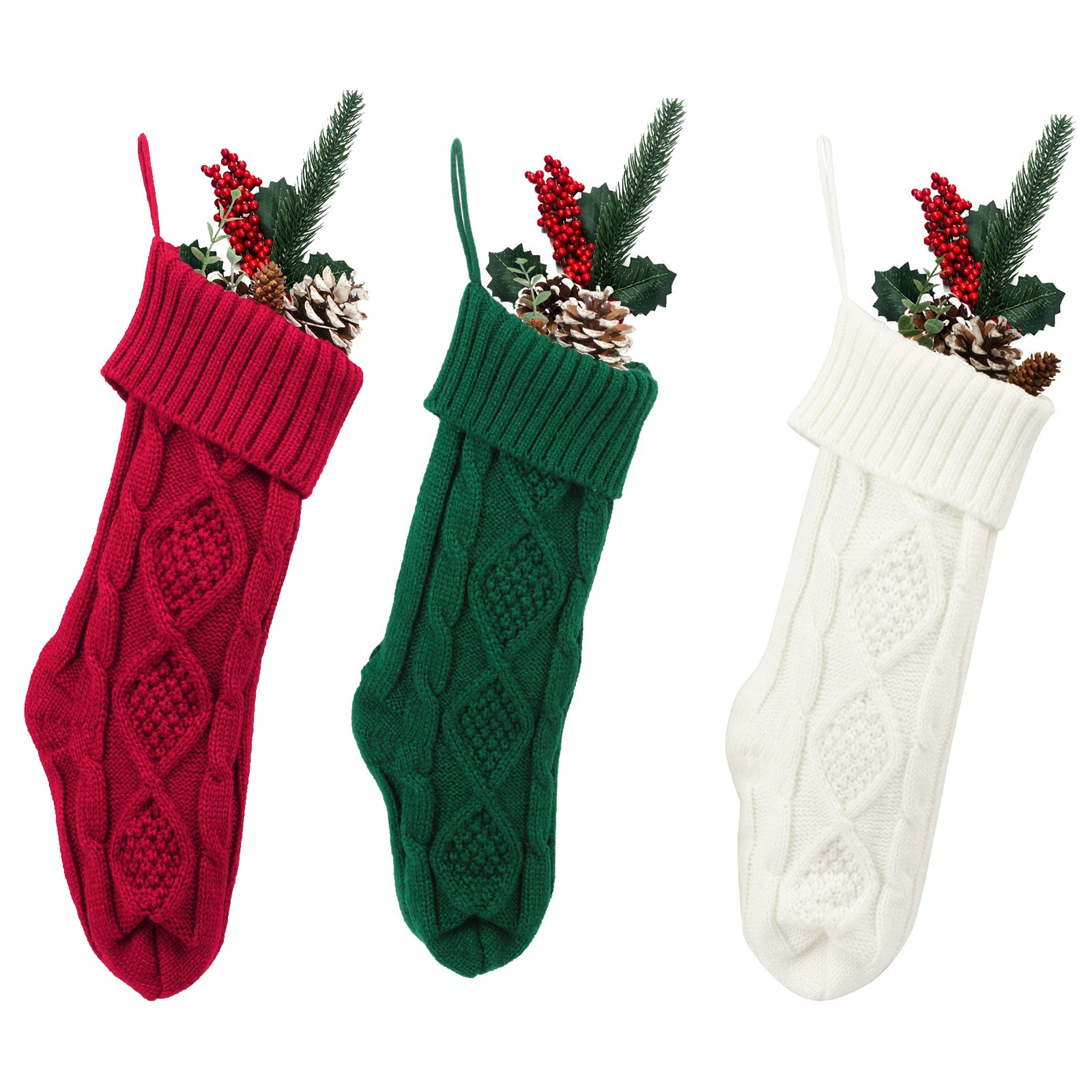 Embroidered Personalized Name Christmas Stockings